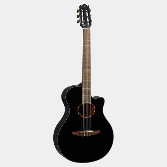 NTX1 BL Guitarra electroacústica negra cuerdas de nylon