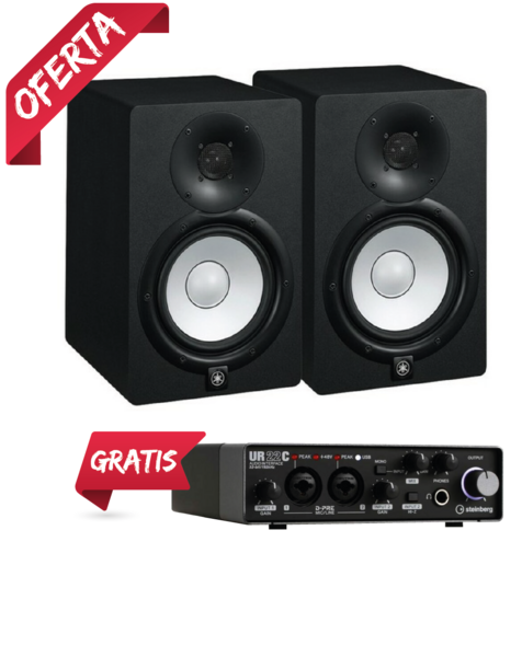 HS8 x2 + UR22C Oferta de Monitores de estudio e interface