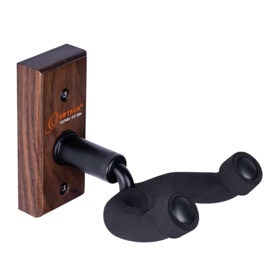 OGH-1WN – Soporte de Pared para Guitarra con Base de Nogal
