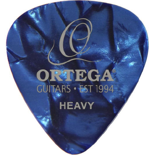 OGP-BP-H10  Uñas Heavy Perloid Azul, Paquete de 10