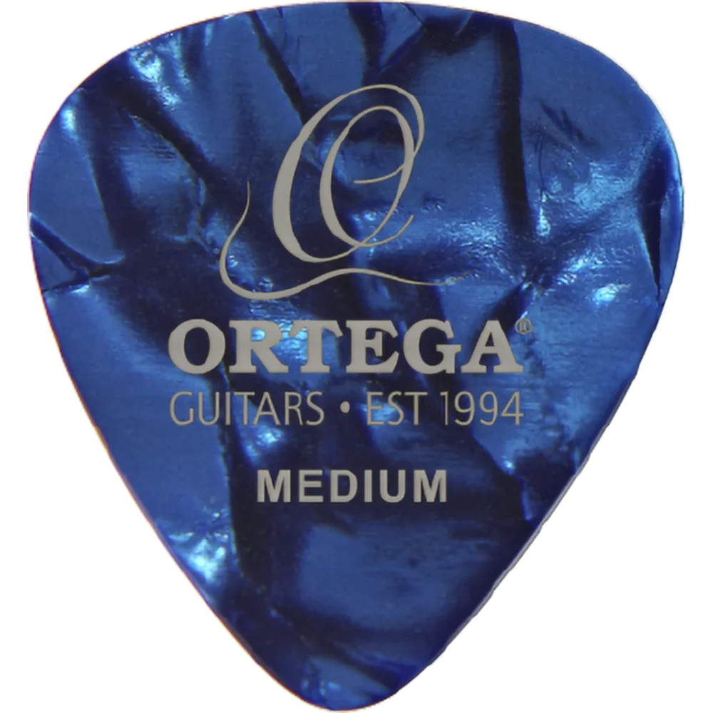 OGP-BP-M10 Uñas Medium Perloid Blue, Paquete de 10