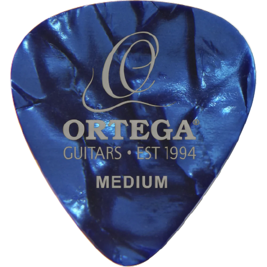 OGP-BP-M10 Uñas Medium Perloid Blue, Paquete de 10