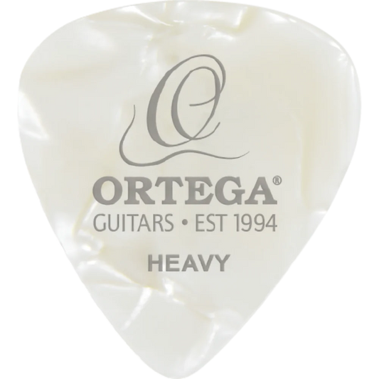 OGP-WP-H10 Uñas Heavy Perloid White, Paquete de 10