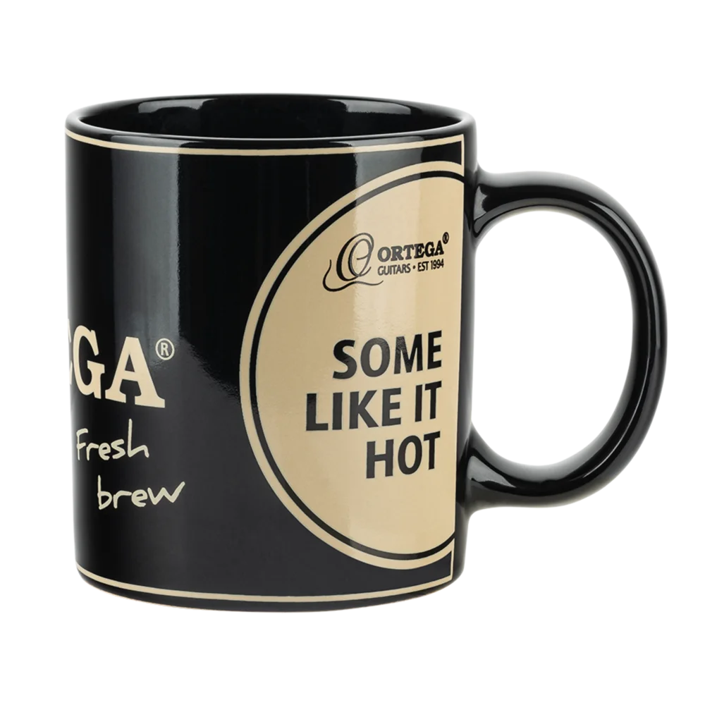 OMUG Taza de Cerámica 350 ml Black/Ocher