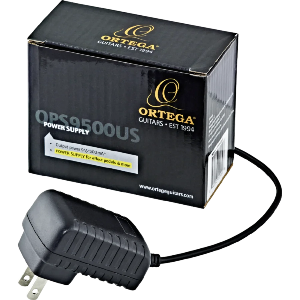 OPS9500US  Fuente de Alimentación 9V DC 500 mA con Enchufe US  Descripción: