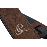 OSBY-6 Genuine Leather Straps – Correa Premium para Guitarra en Cuero Genuino Byzantine Brown