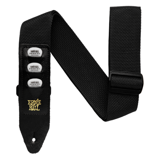 ERNIE 4039 Strap porta uñas para Guitarra y Bajo Pickholder Polypro