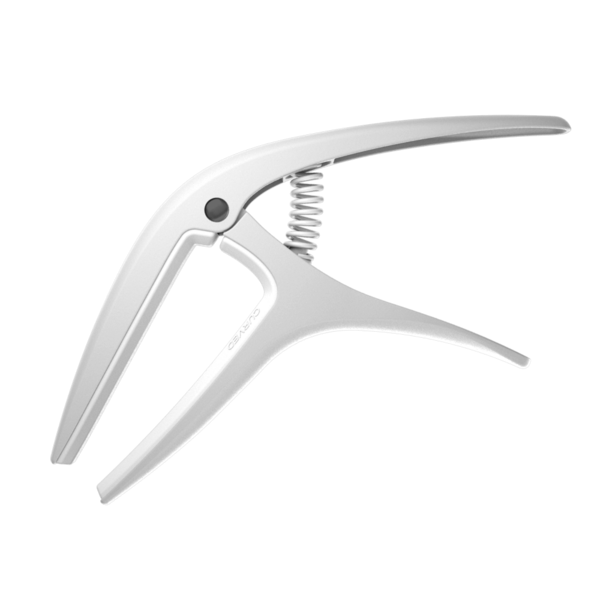 ERNIE 9616 Capo para guitarra Axis Dual Radius color Blanco