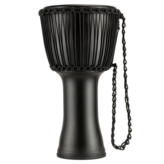 PADJ4-L-G Djembe 12 African color phaton negro