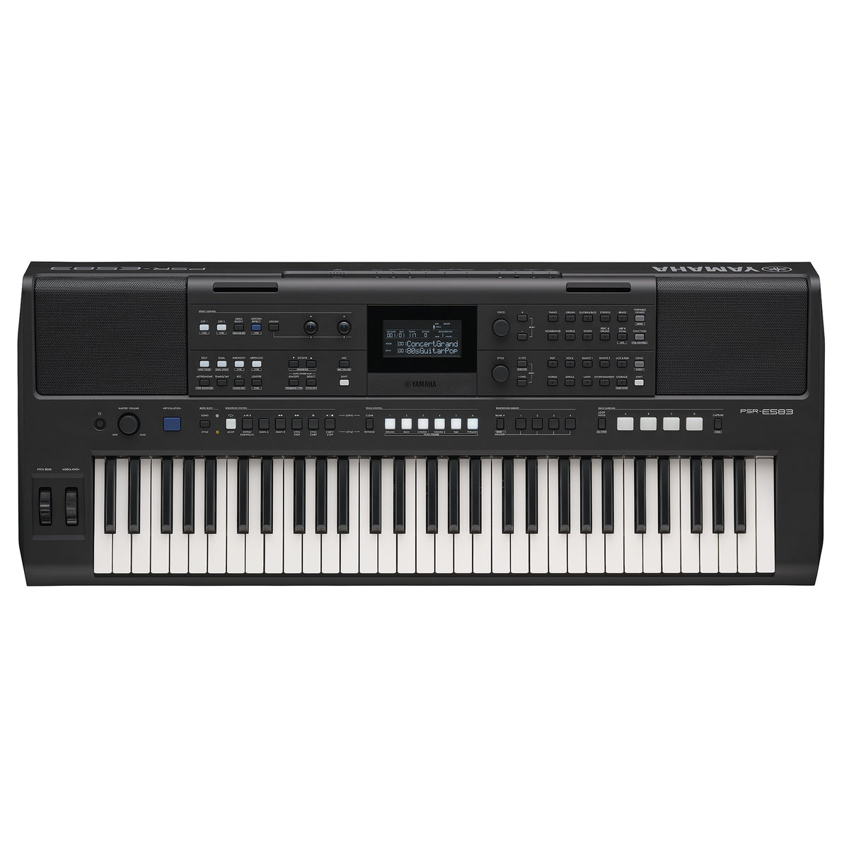 PSR-E583  Teclado Portátil de 61 teclas para Interpretación en Vivo con Sonidos Expresivos