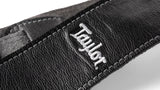 4102-25 Taylor 2.5" Black Leather Guitar Strap