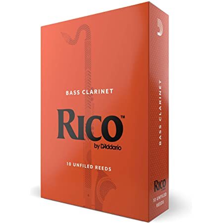 REA1025-01 RICO, Caña individual para Clarinete Bajo 2.5