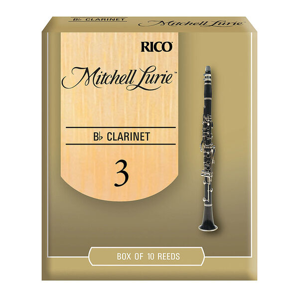 RML10BCL300-01 Caña individual Mitchell Lurie para clarinete Bb, 3.0