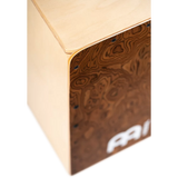 SC100BW Cajon, Snare craft, Burl wood