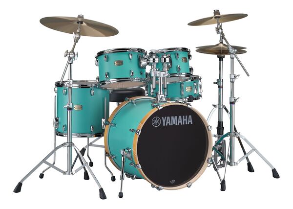 SBP0F5 MSG Bateria Acustica Stage Custom Birch color Matte Surf Green