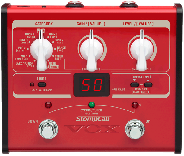 STOMPLAB 1B Pedalera Multiefecto para bajo