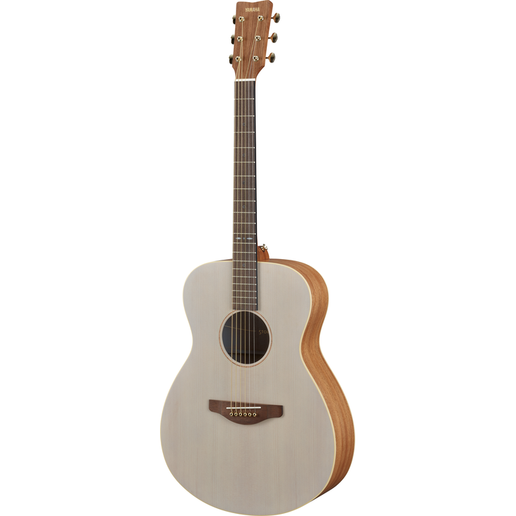 STORIA I  Guitarra Acústica Concert con Tapa Maciza de Abeto, Off-White