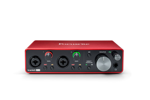 MOSC0003 Scarlett-2i2 Interface de audio