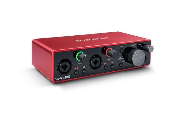 MOSC0003 Scarlett-2i2 Interface de audio