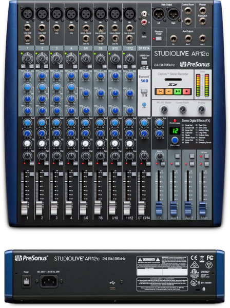 STUDIOLIVE AR12C Consola