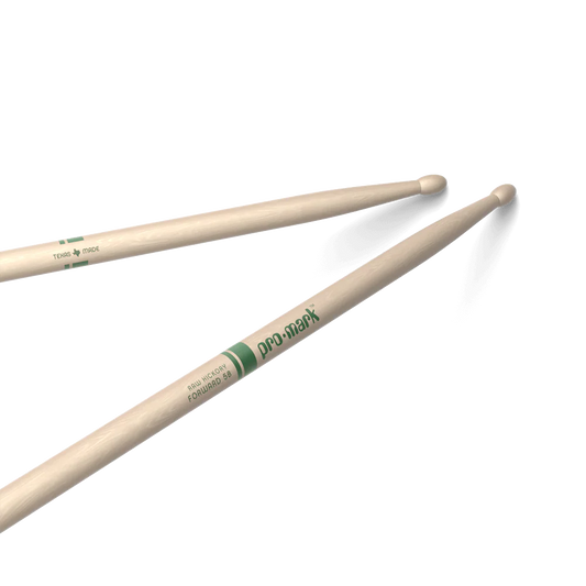 TXR5BW  Forward 5B Raw Finish – Baquetas para Batería en Hickory Acabado Natural | Par