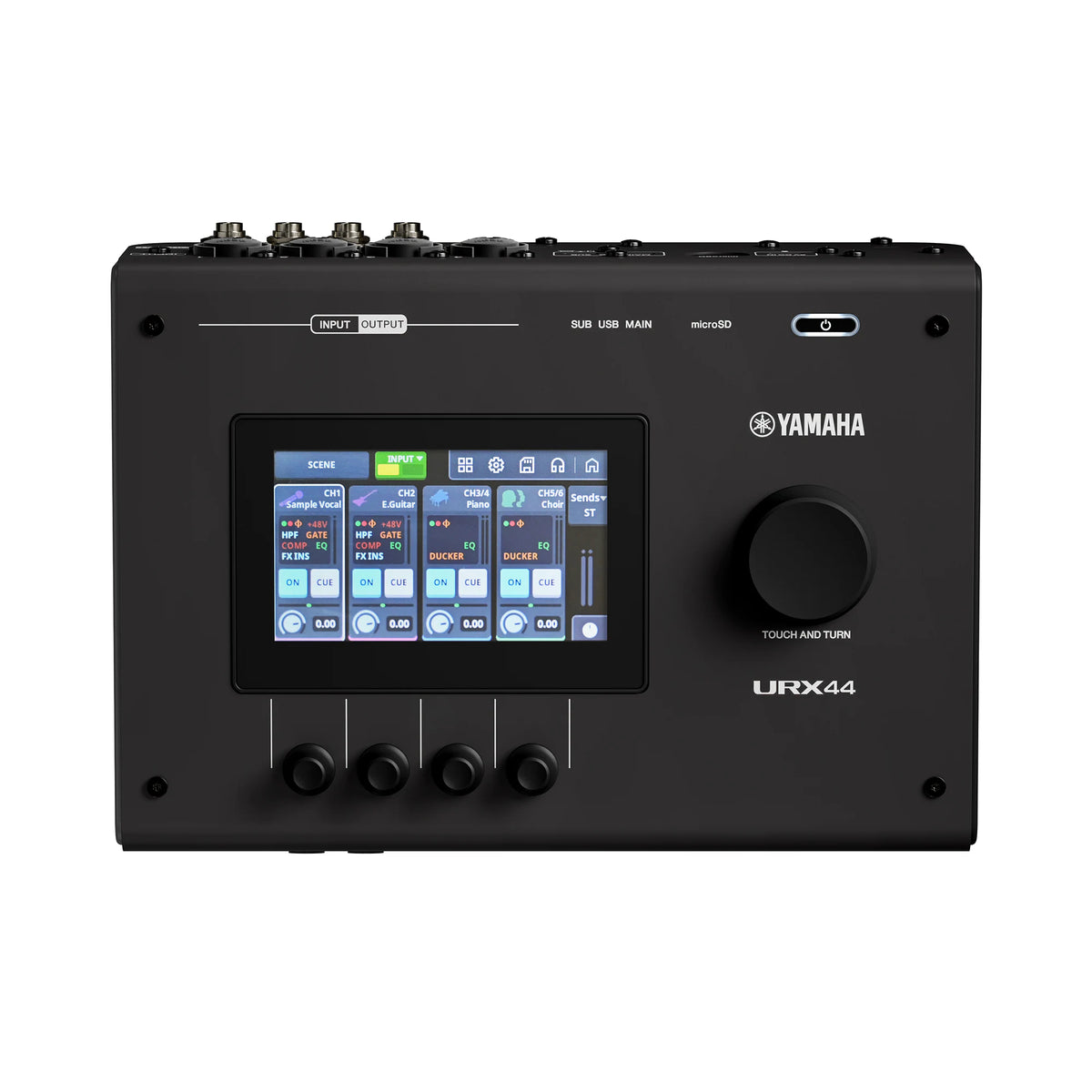 URX44 B Interfaz de Audio USB-C Profesional 6x4 con DSP Integrado