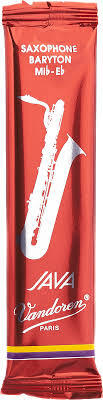 SR3425R-01 Caña individual para saxofón barítono Java Red Cut, 2.5