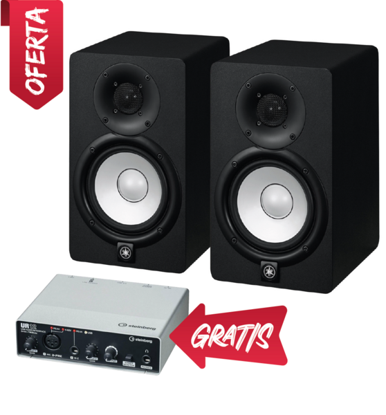 HS5 x2 + UR12 Oferta de Monitores de estudio e interface