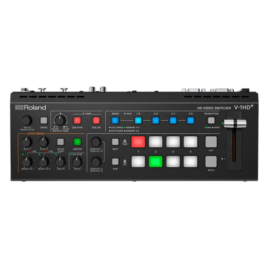 V-1HD+ Mezclador y Switcher de Video HD Profesional de 4 Canales