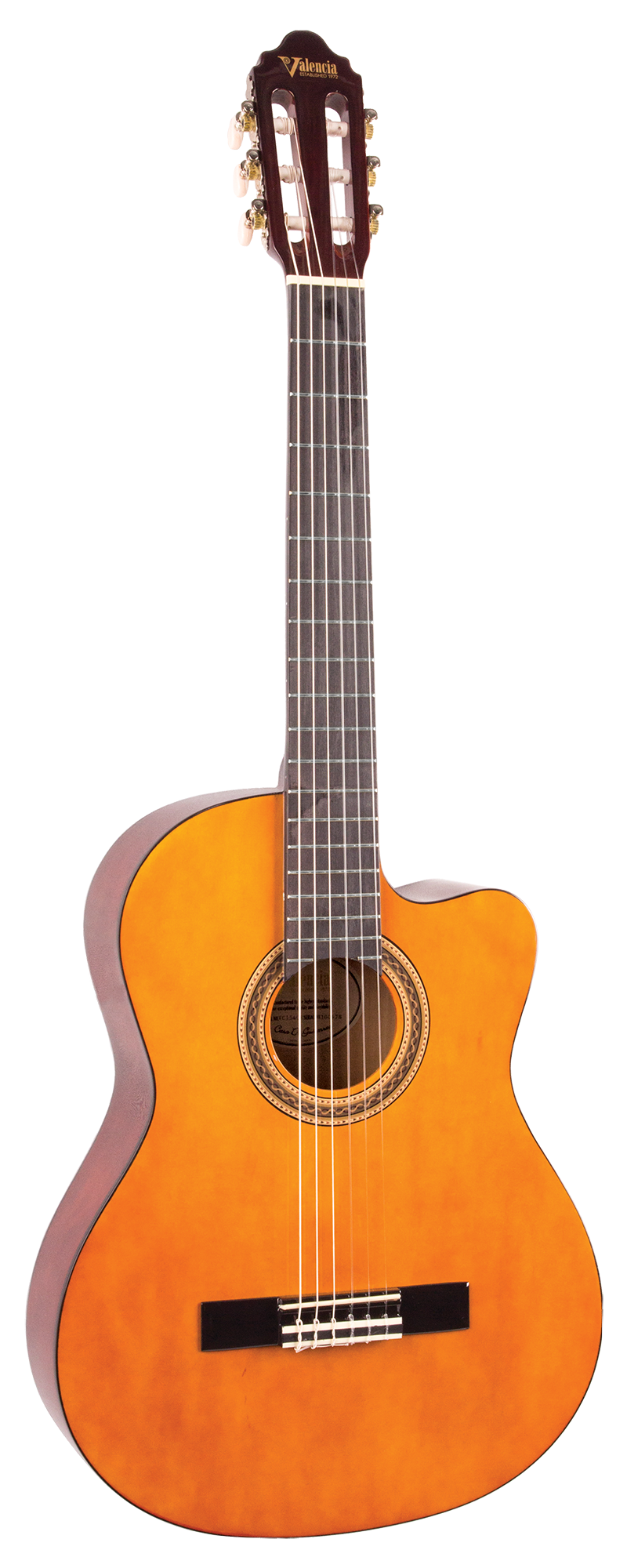 VC104C Guitarra Clásica Valencia VC104C 4/4 Cutaway – Natural