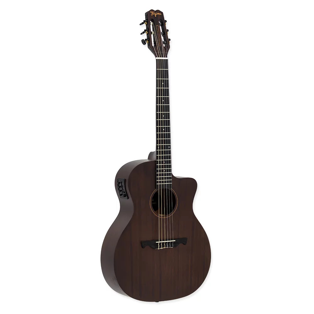 VEGAS GRAN RESERVA EQ DKMOP Guitarra Electroclasica Sapele con Preamp