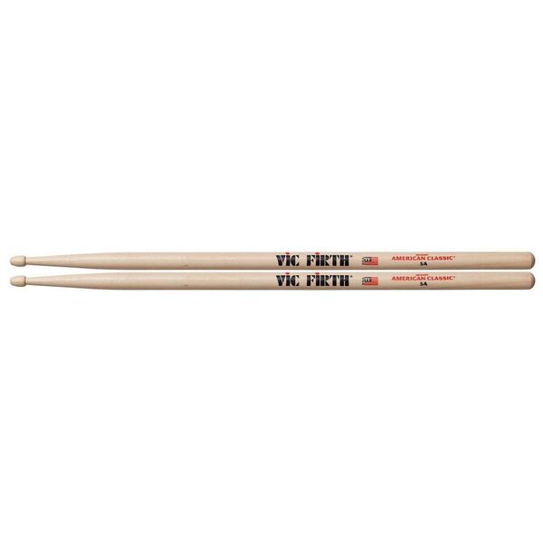 5A Bolillos 5A American Classic, punta de madera