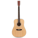 SD204 Guitarra natural SX Dreadnought