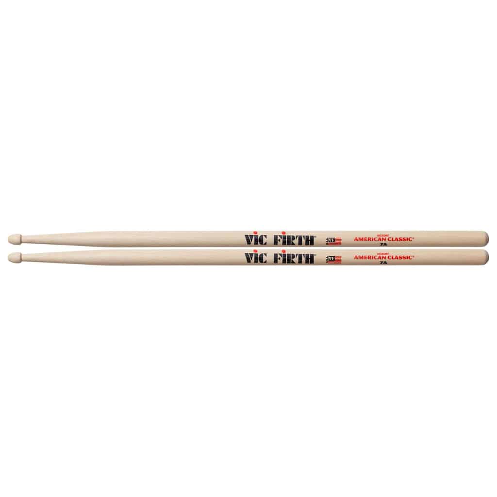 VF7A American Classic | Baquetas 7A de Hickory con Punta de Madera