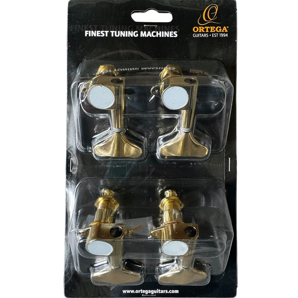 OTMEB4L-GB Set de Clavijas de Afinación para Bajo 4 en Línea, Dorada