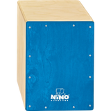 NINO950B Cajón de Percusión con Bordona Interna, Azul