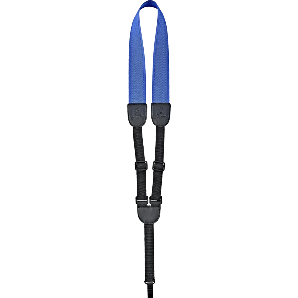 OUSHK-BL Nylon Ukulele Strap Hook – Correa Ajustable para Ukelele con Gancho de Soporte Color Azul