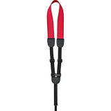 OUSHK-RD Correa de Nylon para Ukulele con Gancho de Soporte, Roja