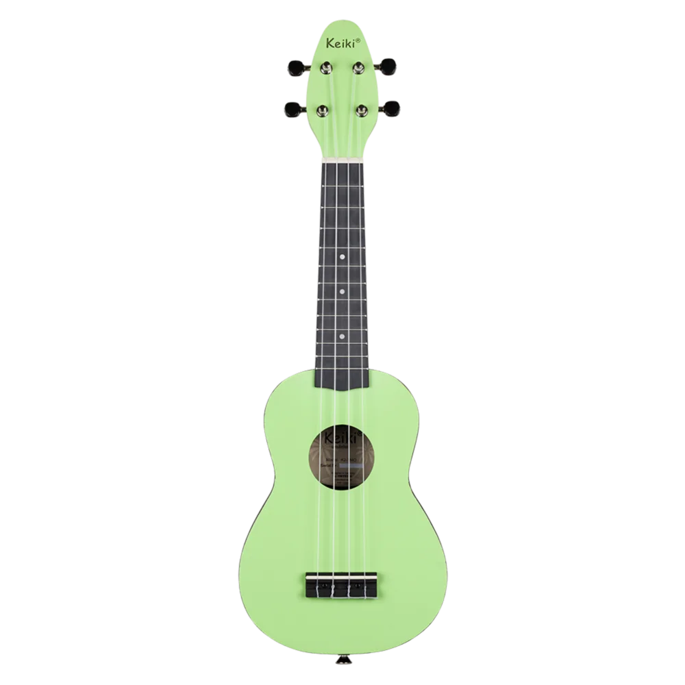 K2-TMO Keiki® Ukulele Pack – Set de Ukulele Soprano con Accesorios Color Tomatillo