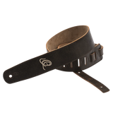 Suede Leather Straps – Correa Premium para Guitarra en Cuero y Gamuza Color Patina Bronze