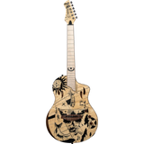 RTPG-LS2 Guitarra ElectroAcustica Ortega TourPlayer Series Full Size Guitar – Bermuda Design