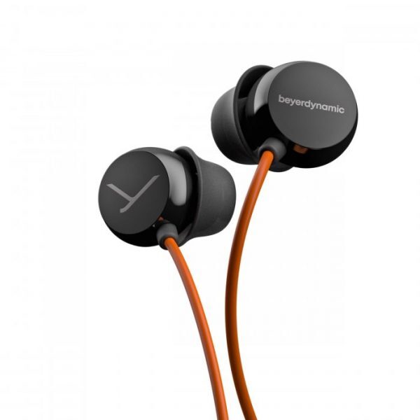 BEAT BYRD BLACK/ORANGE Audifonos  IN EAR de color negro/naranja