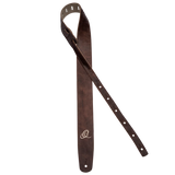 OSSU-20  Suede Leather Straps – Correa Premium para Guitarra en Cuero y Gamuza Color Peat