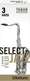 RSF05TSX3H-01 Caña individual Rico Filed Hard 3 Select Jazz Reed para Tenor saxofón