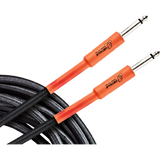 OECIS-10  Economy Series – Cable para Instrumento de 10 ft (3 m) Jack Recto a Jack Recto Orange/Black