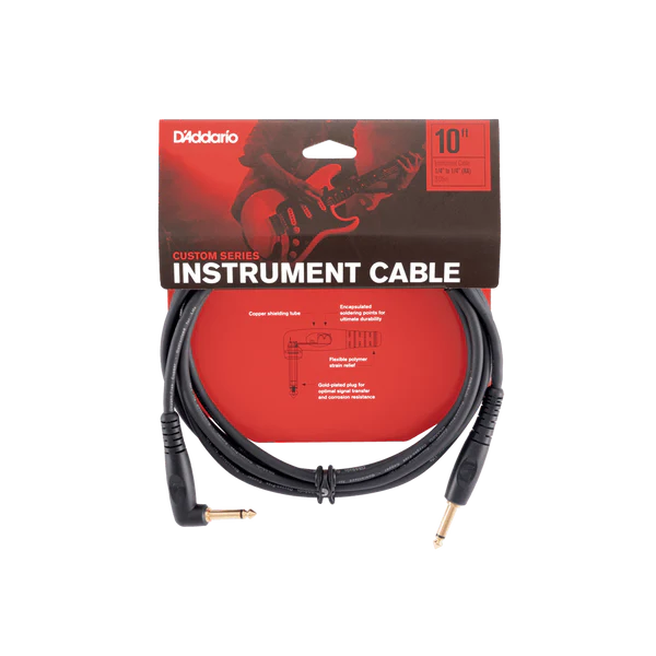 PW-GRA-10  Custom Series – Cable Profesional para Instrumento de 10 Pies (3 m)
