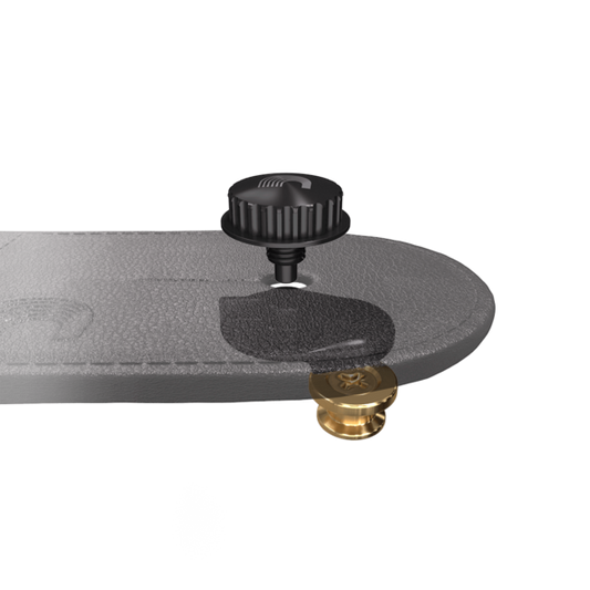 PW-SLS-03 Seguros para correa de guitarra NS, dorados