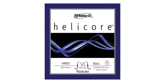 HP611 Cuerda G contra Bajo Helicore