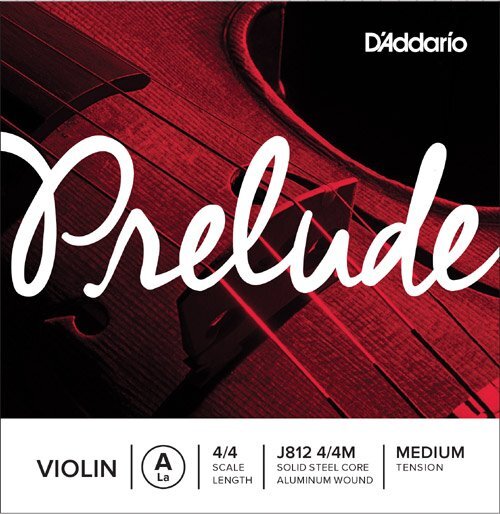 J812 4/4M Cuerda individual para violín A Prelude