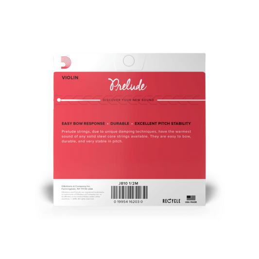 J813 1/2M Cuerdas para violin Prelude  VLN MED.